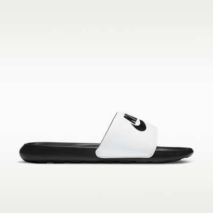 Nike Victori One Slides (Herren) – Schwarz/Weiß/Schwarz