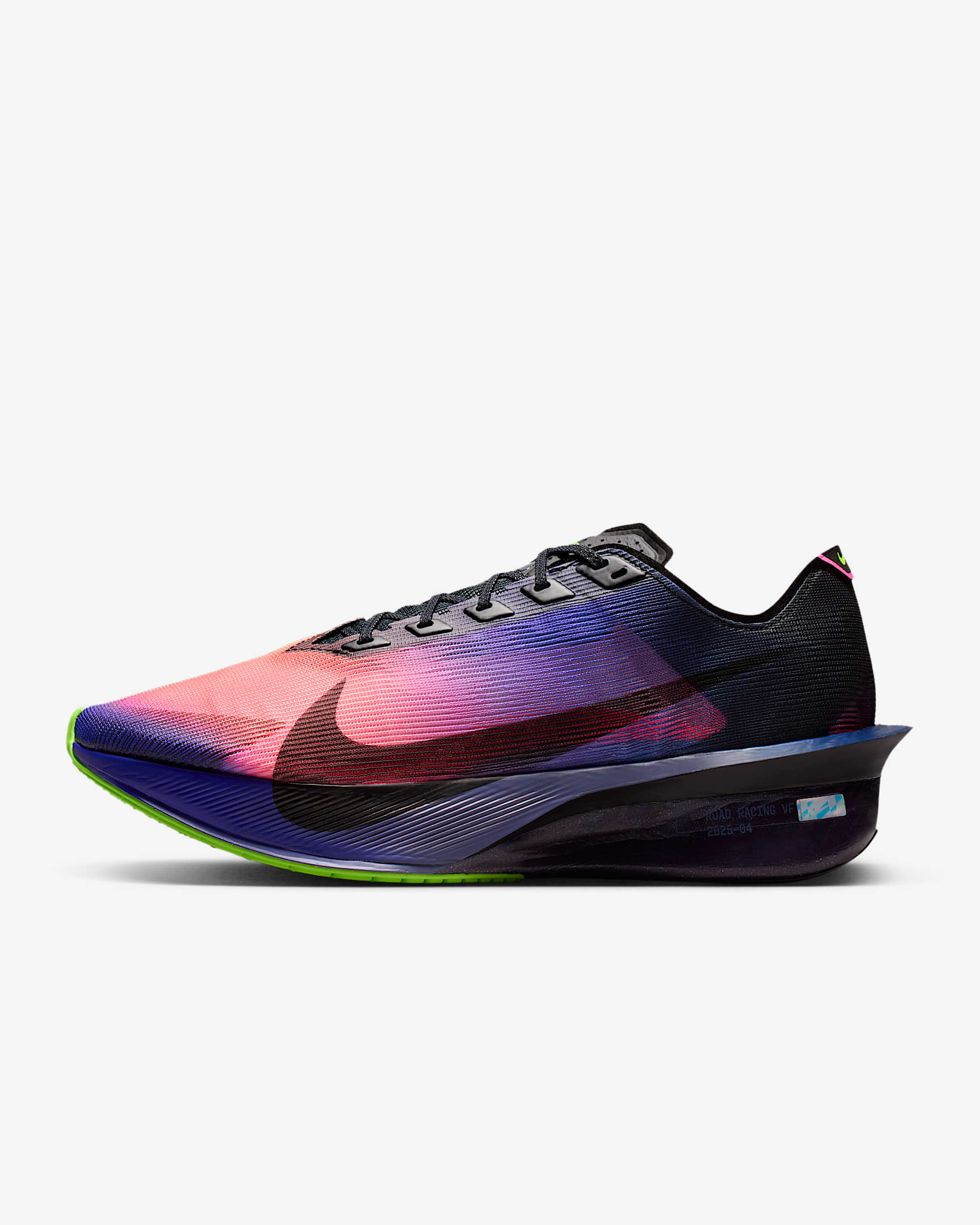 Nike Vaporfly 4 Glam Straßenlaufschuhe für Wettkämpfe (Herren) – Dark Obsidian/Purple Dynasty/Flash Crimson/Schwarz