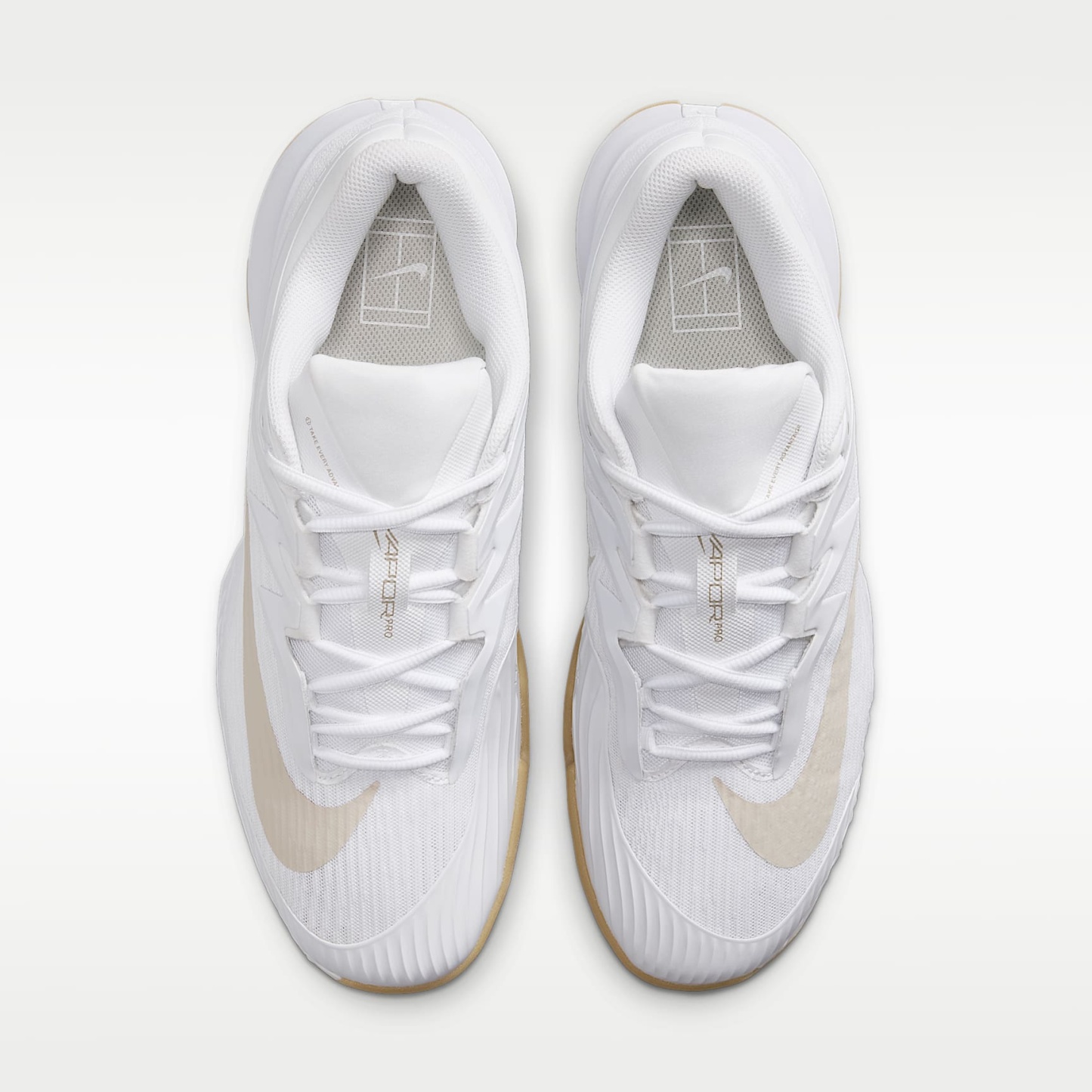 Nike Vapor Pro 3 Clay Court Tennisschuh (Herren) – Weiß/Linen/Linen/Light Orewood Brown