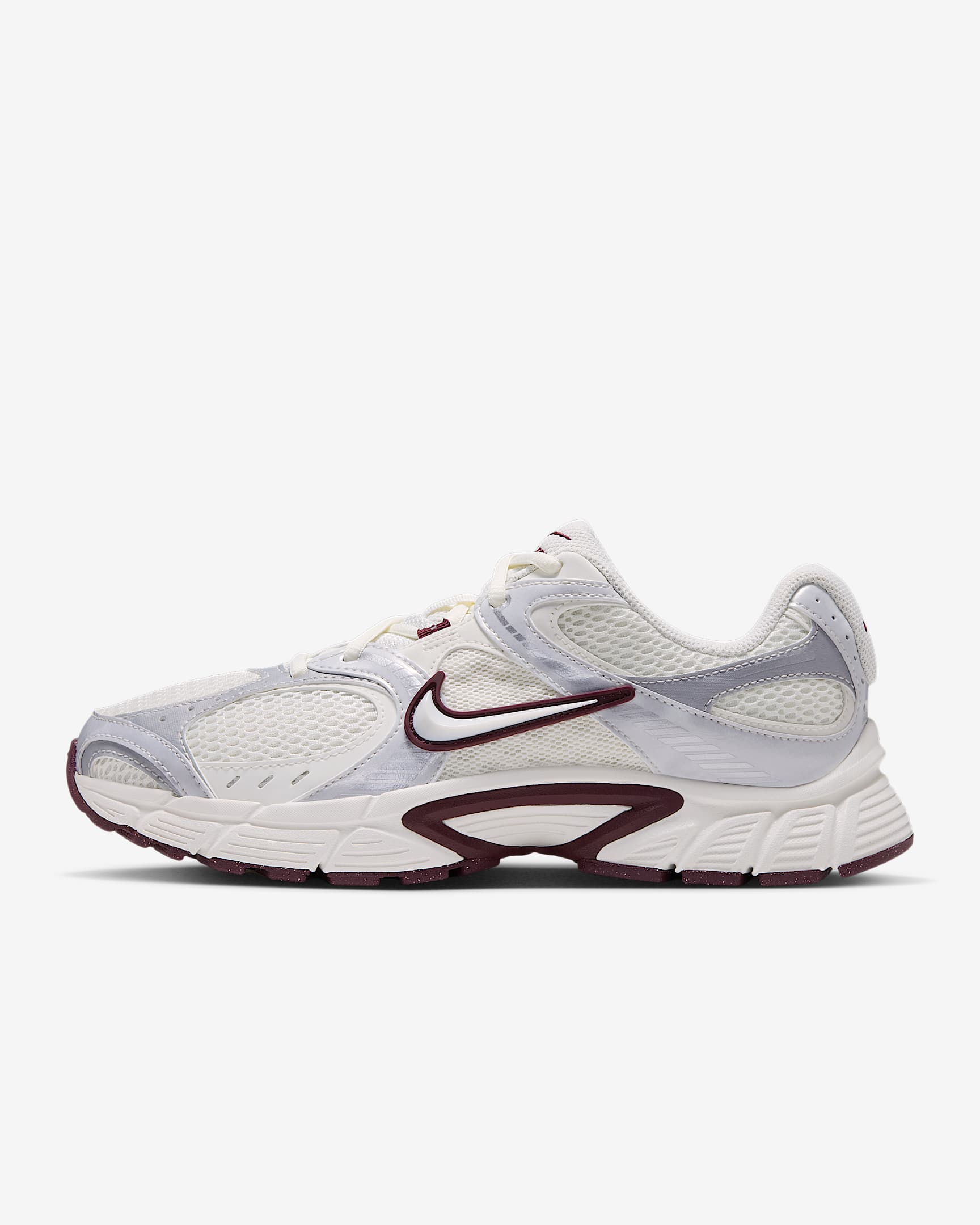Nike V5 RNR Schuh mit reflektierenden Akzenten (Damen) – Sail/Night Maroon/Metallic Summit White/Sail