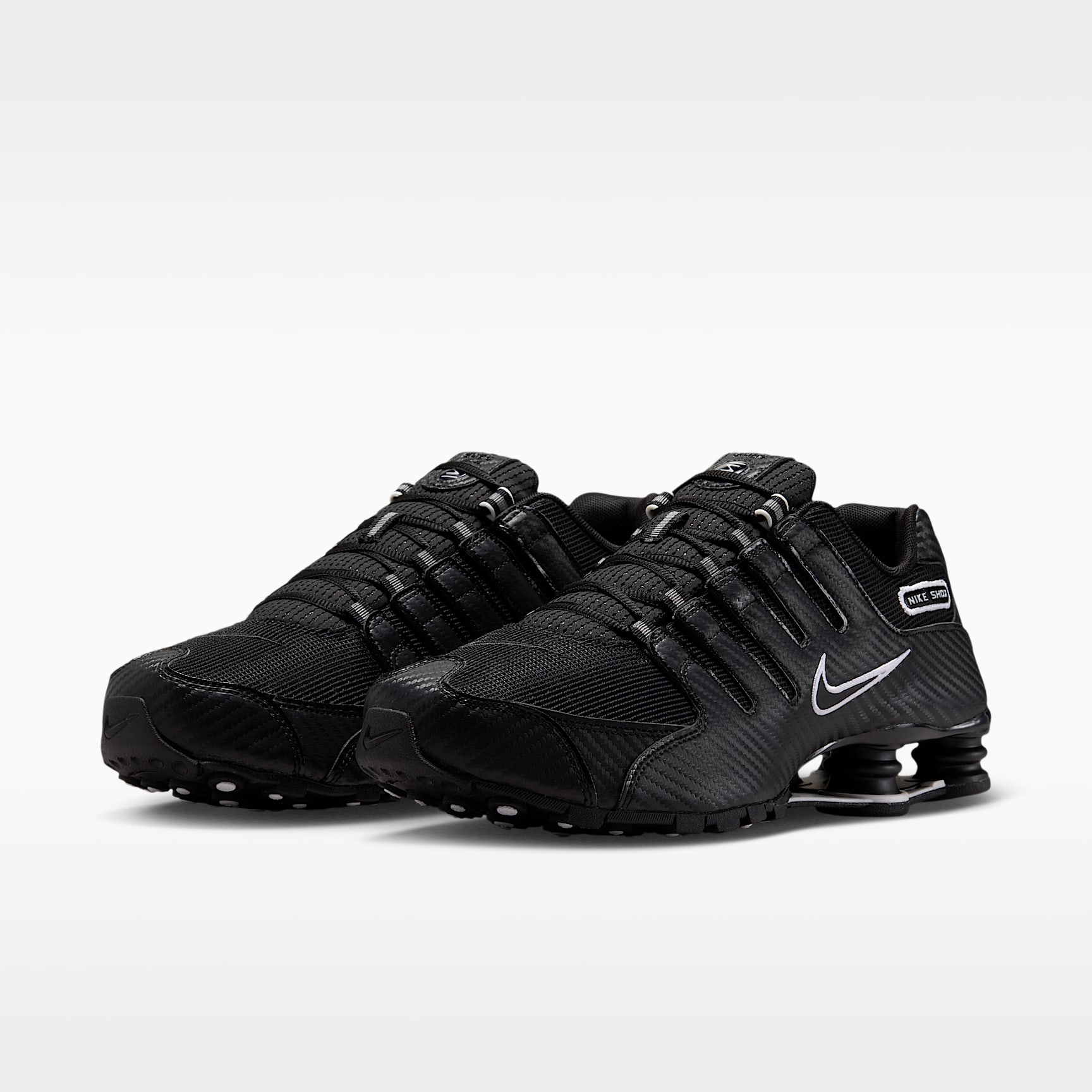 Nike Shox NZ Schuhe (Herren) – Schwarz/Weiß/Schwarz