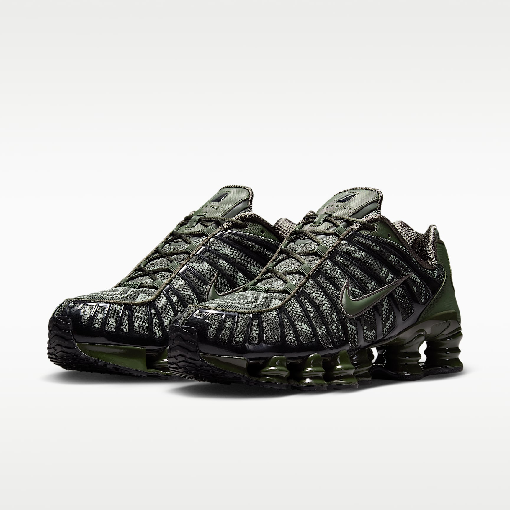 Nike Shox TL Herrenschuh – Newsprint/Schwarz/Newsprint