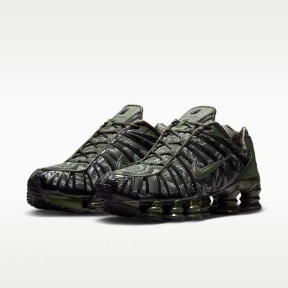 Nike Shox TL Herrenschuh – Newsprint/Schwarz/Newsprint