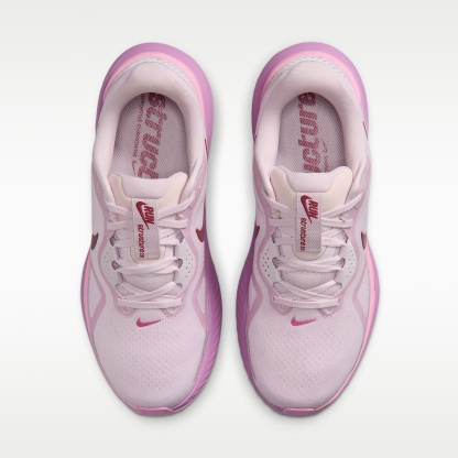 Nike Structure 26 Straßenlaufschuh (Damen) – Bleached Lilac/Pink Rise/Light Magenta/Pink Smoke