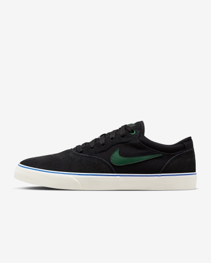 Nike SB Chron 2 Skateboardschuh – Schwarz/Sail/Racer Blue/Fir