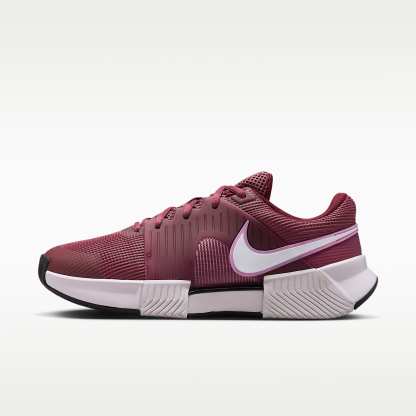 Nike GP Challenge 1.5 Hartplatz-Tennisschuh (Damen) – Pink Smoke/Vast Grey/Schwarz/Weiß