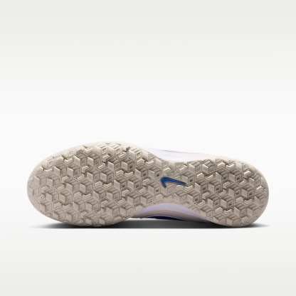 Nike Tiempo Ligera Pro Low-Top-Fußballschuh für Turf – Chalk/Weiß/Racer Blue