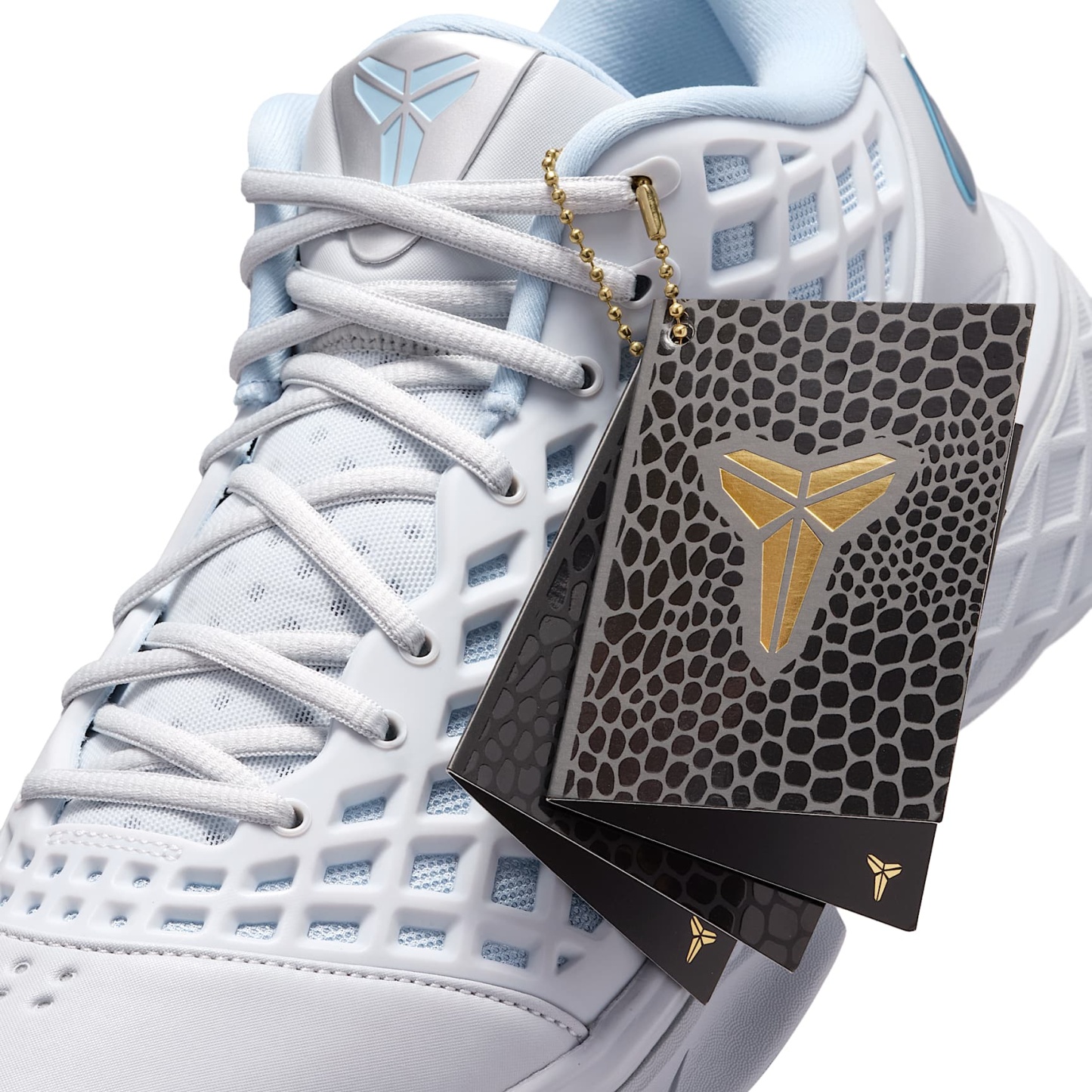Kobe III Low Protro Herren-Basketballschuh – Pure Platinum/Armory Blue