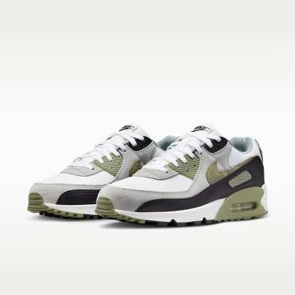 Nike Air Max 90 Herrenschuh – Summit White/Light Pumice/Schwarz/Silver Sage