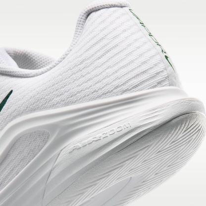 Nike Zoom Vapor 12 PRM Tennisschuh für Hartplätze (Damen) – Weiß/University Gold/University Red/Gorge Green