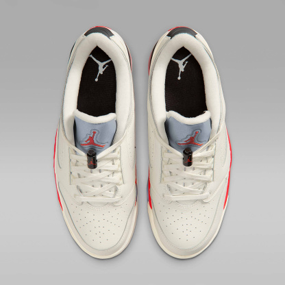 Jordan Sixty Plus Low Herrenschuh – Sail/Schwarz/Reflect Silver/Fire Red