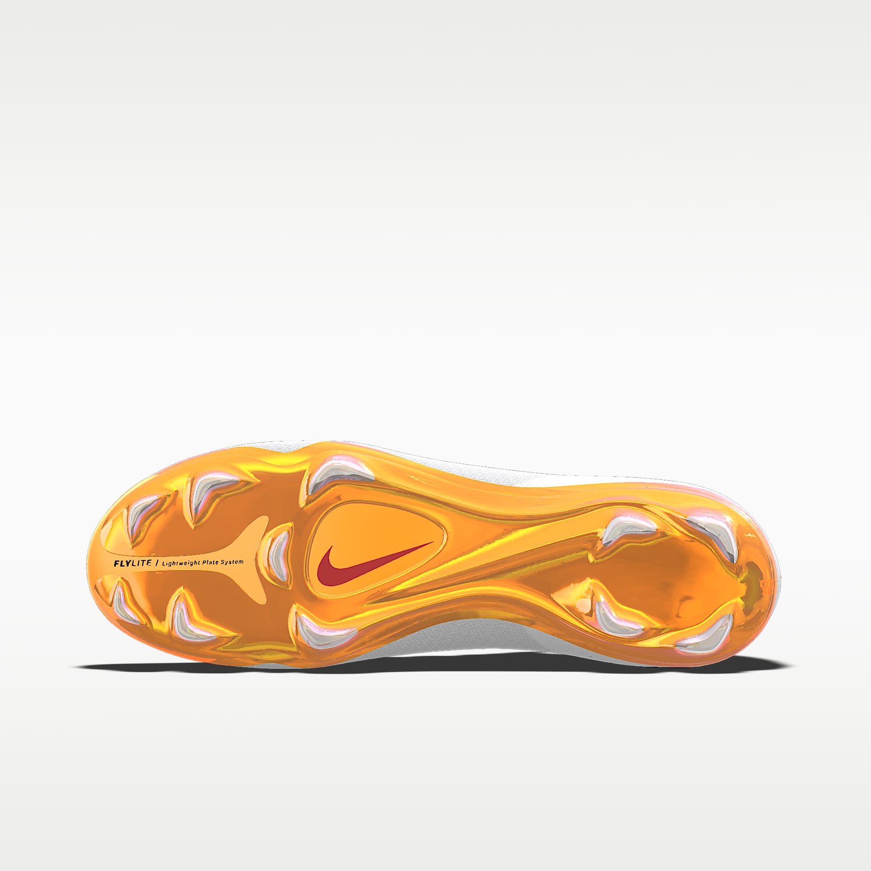 Nike Mercurial Vapor 17 Elite By You personalisierbarer Low-Top-Fußballschuh für normalen Rasen – Bright Crimson/Weiß [9274715451]