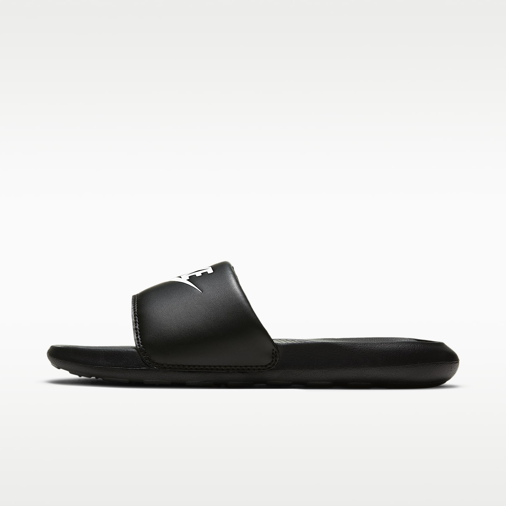 Nike Victori One Damen-Badeslipper – Schwarz/Schwarz/Weiß