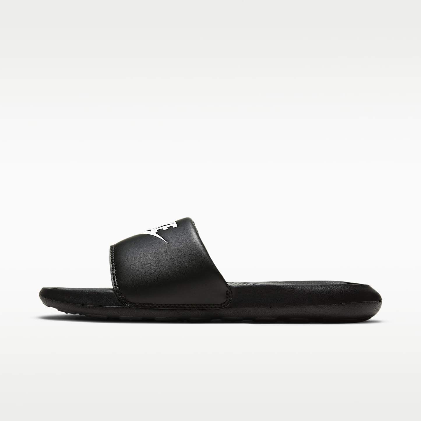 Nike Victori One Damen-Badeslipper – Schwarz/Schwarz/Weiß