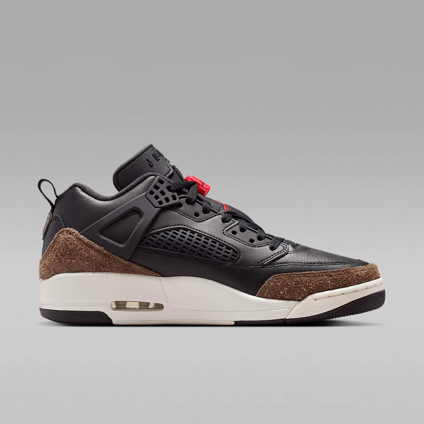 Jordan Spizike Low Herrenschuh – Schwarz/Palomino/Phantom/University Red