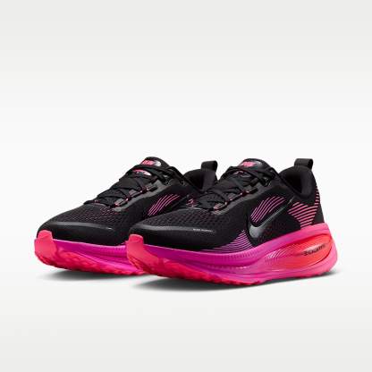 Nike Vomero 18 Straßenlaufschuh (Damen) – Schwarz/Hyper Pink/Laser Crimson/Schwarz