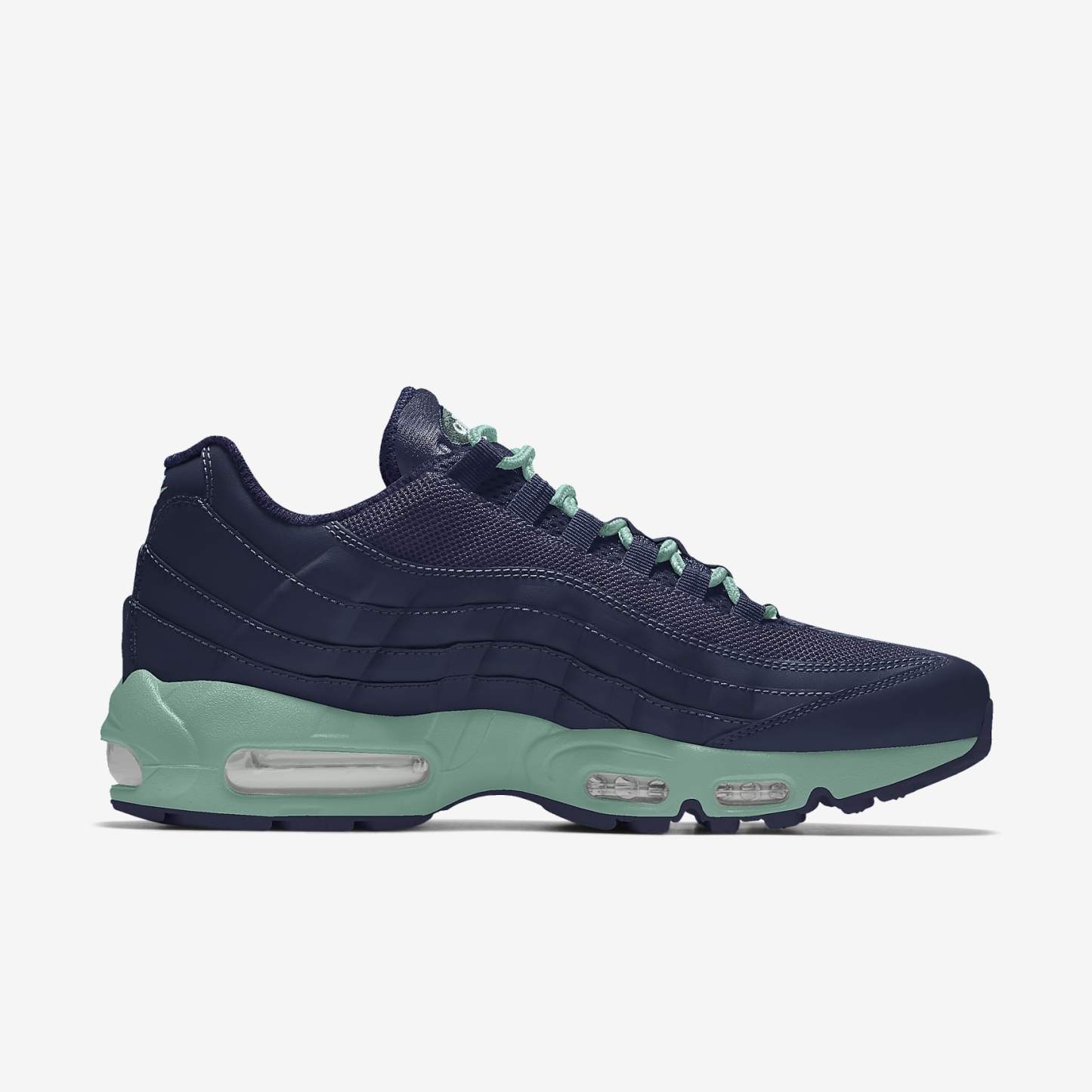 Nike Air Max 95 By You personalisierbarer Herrenschuh – Multi-Color/Multi-Color/Multi-Color/Multi-Color