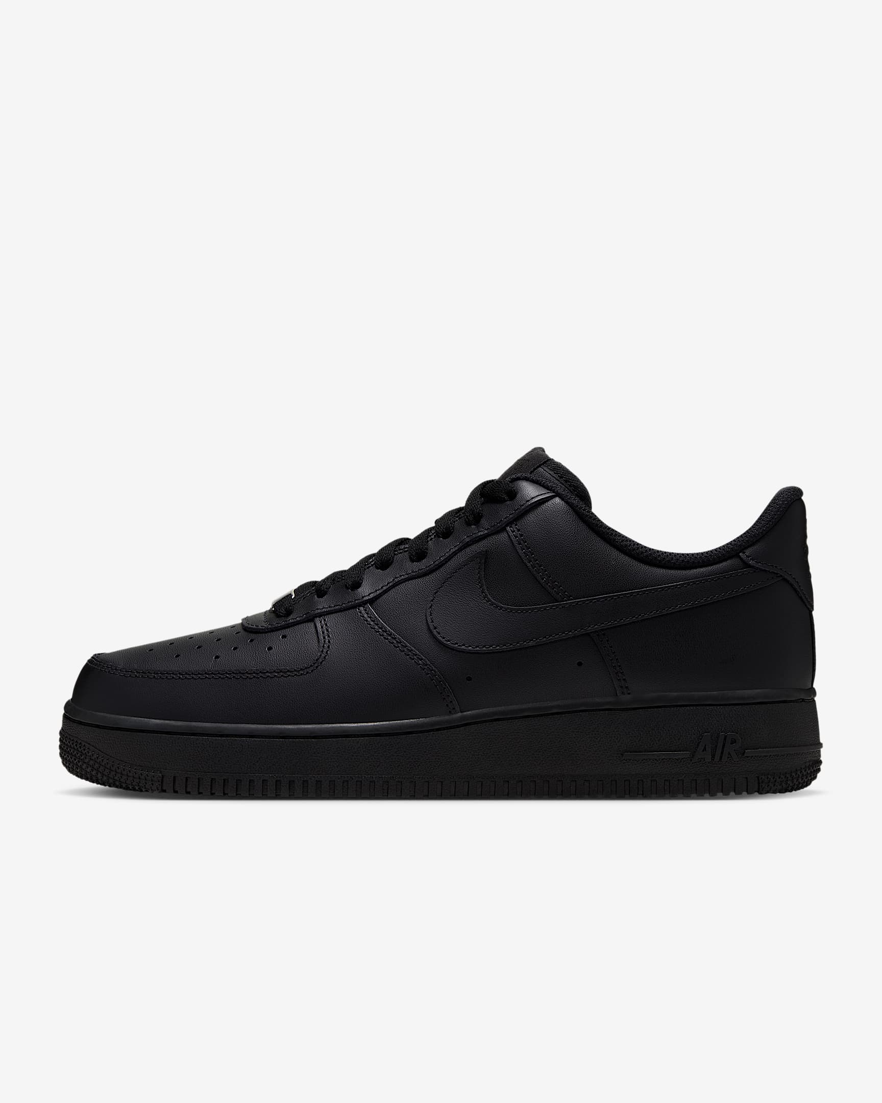 Nike Air Force 1 '07 Herrenschuh – Schwarz/Schwarz
