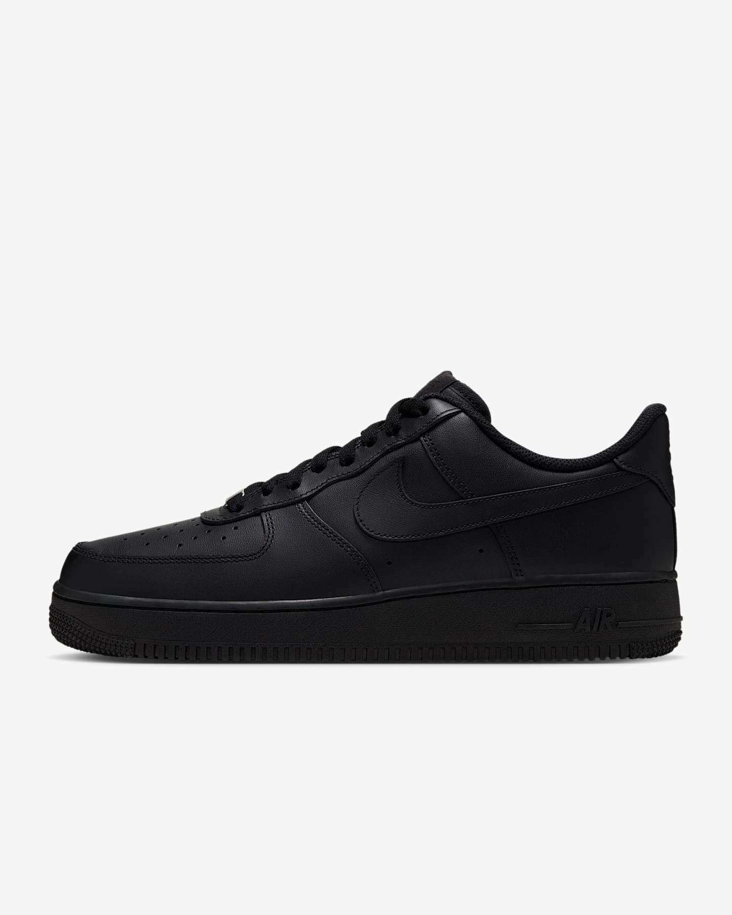 Nike Air Force 1 '07 Herrenschuh – Schwarz/Schwarz