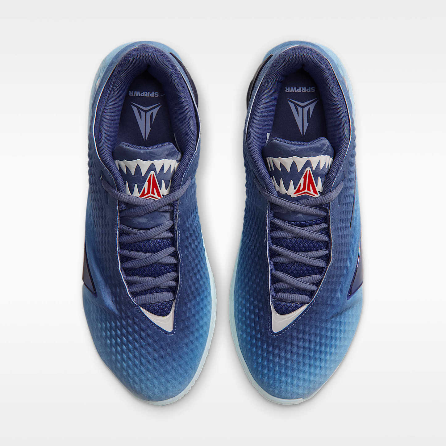 Ja 4 "Deep Water" Basketballschuhe – Diffused Blue/Chambray/Glacier Blue/Blackened Blue
