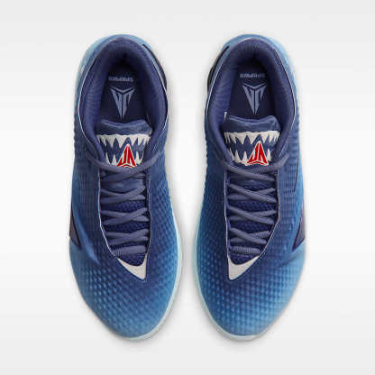 Ja 4 "Deep Water" Basketballschuhe – Diffused Blue/Chambray/Glacier Blue/Blackened Blue
