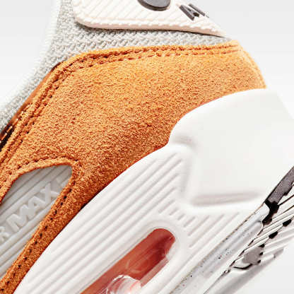 Nike Air Max 90 Damenschuh – Phantom/Velvet Brown/Light Bone/Light Curry
