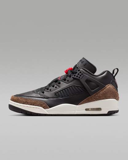 Jordan Spizike Low Herrenschuh – Schwarz/Palomino/Phantom/University Red