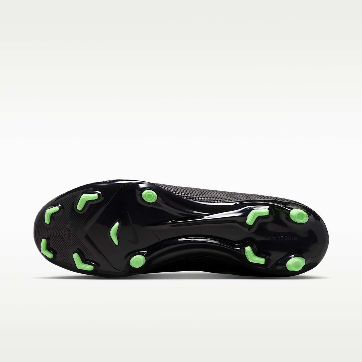 Nike Mercurial Superfly 11 Academy High-Top-Fußballschuh für verschiedene Böden – Schwarz/Schwarz/Illusion Green