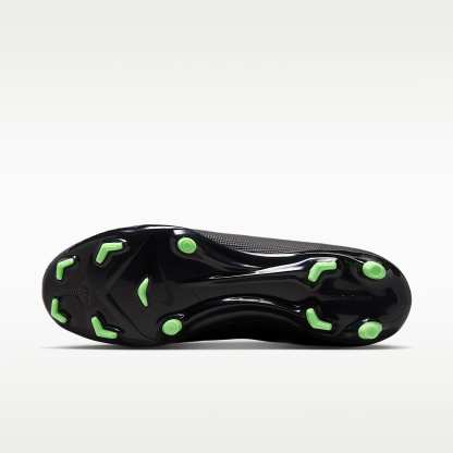 Nike Mercurial Superfly 11 Academy High-Top-Fußballschuh für verschiedene Böden – Schwarz/Schwarz/Illusion Green