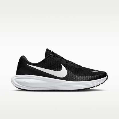 Nike Revolution 8 Straßenlaufschuh (Herren) – Schwarz/Schwarz/Weiß