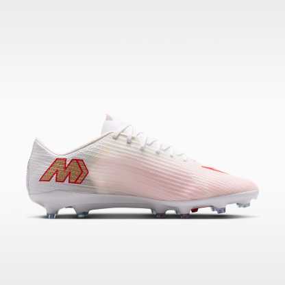 Nike Mercurial Superfly 11 Pro Low-Top-Fußballschuh für Kunstrasen – Weiß/Bright Crimson/Blur