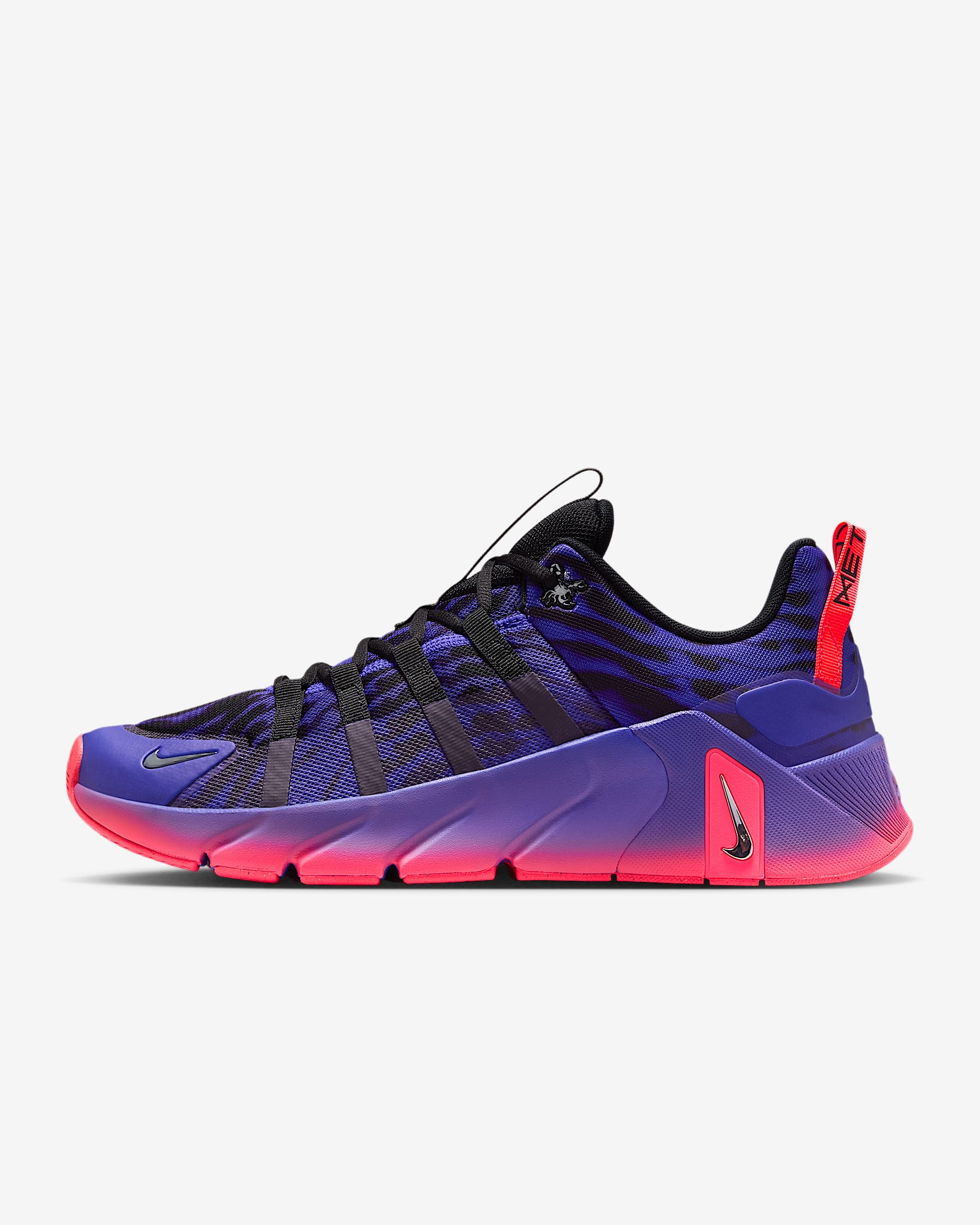 Nike Free Metcon 7 AMP Trainingsschuh für Herren – Schwarz/Hyper Punch/Indigo Burst/Metallic Platinum