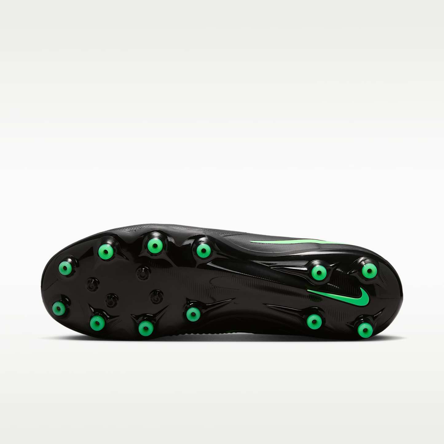 Nike Phantom 6 Low Pro Fußballschuh für Kunstrasen – Schwarz/Schwarz/Illusion Green