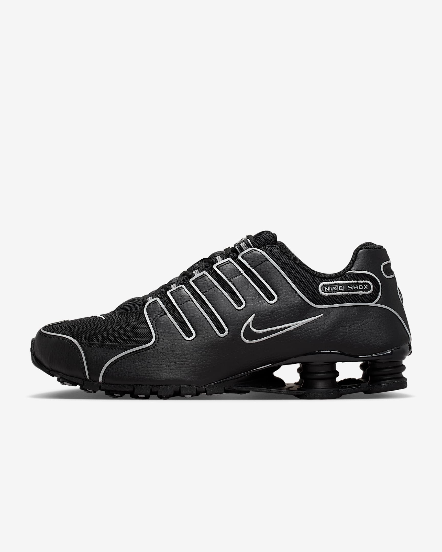 Nike Shox NZ Schuhe (Herren) – Schwarz/Light Smoke Grey/Schwarz