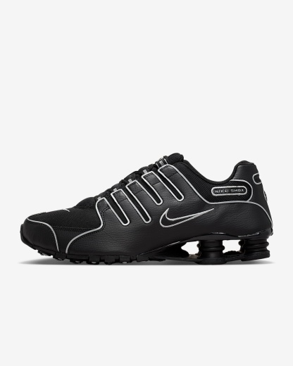 Nike Shox NZ Schuhe (Herren) – Schwarz/Light Smoke Grey/Schwarz