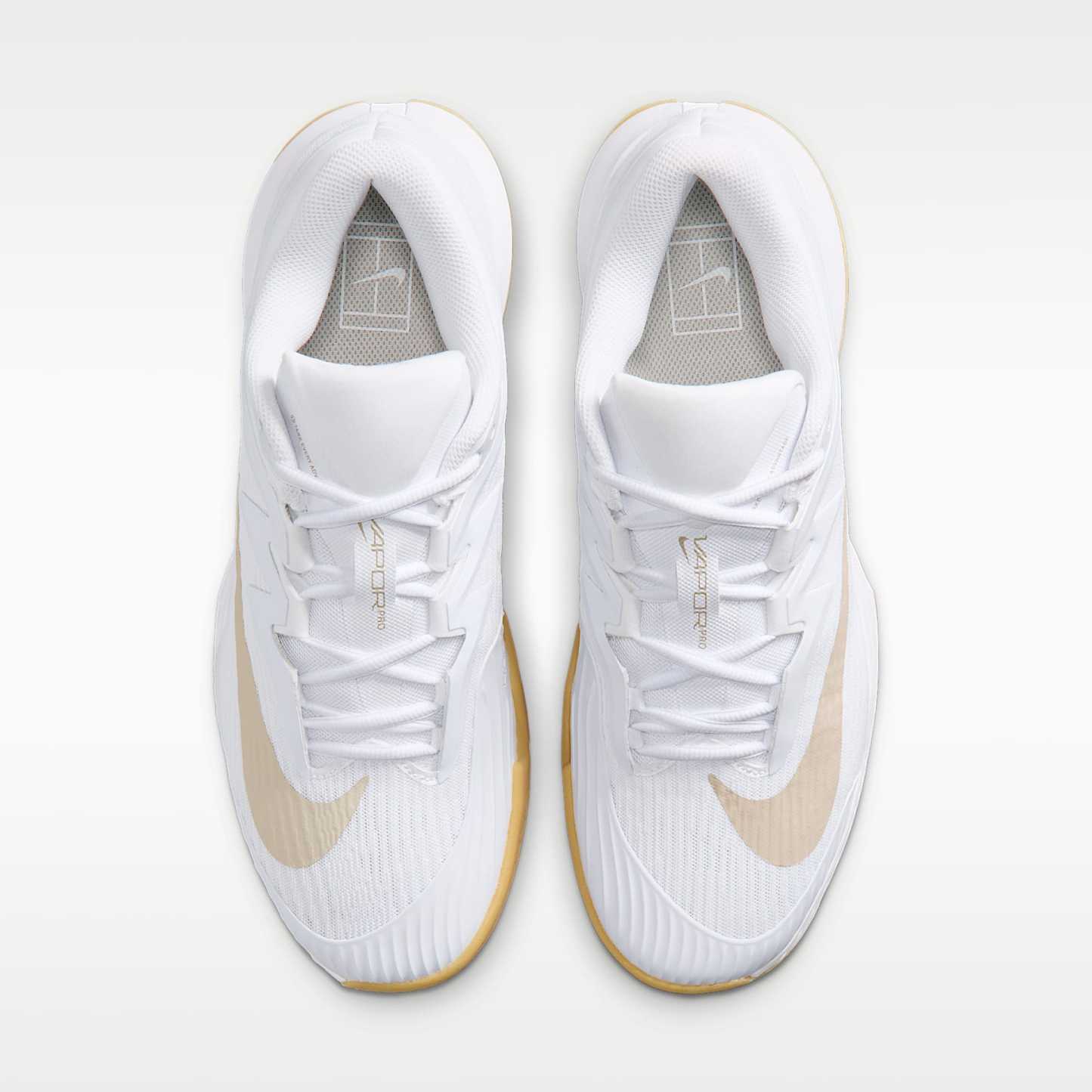 Nike Vapor Pro 3 Tennisschuh für Hartplätze (Herren) – Weiß/Summit White/Linen/Light Orewood Brown