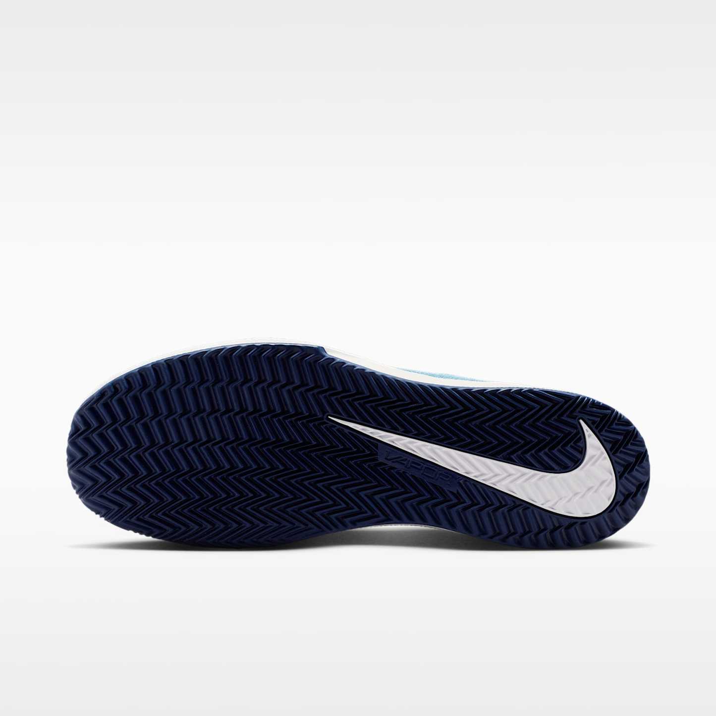 NikeCourt Lite 3 Clay Court Tennisschuh (Herren) – Smokey Blue/Light Bone/New Slate/Weiß