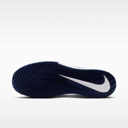 NikeCourt Lite 3 Clay Court Tennisschuh (Herren) – Smokey Blue/Light Bone/New Slate/Weiß
