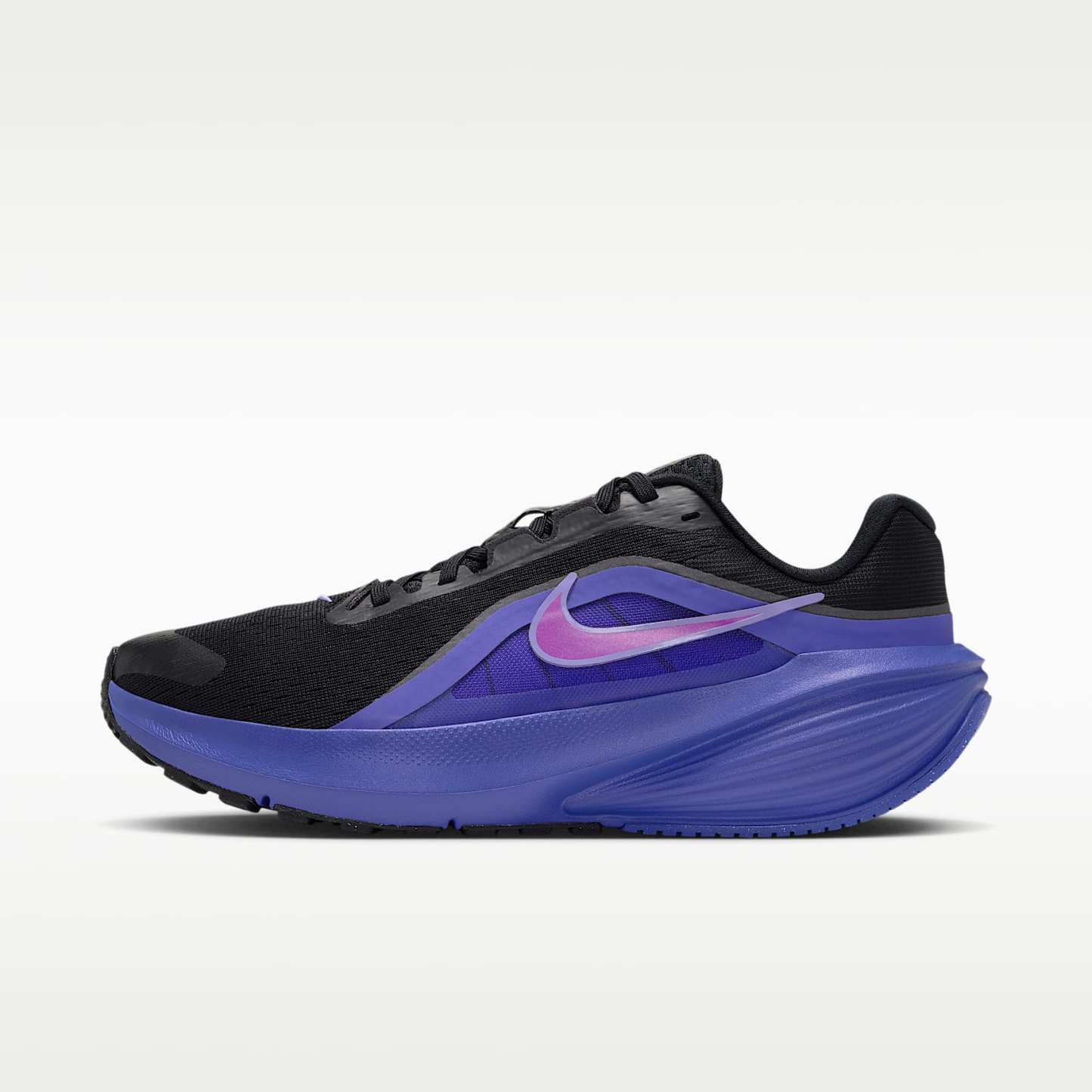 Nike Downshifter 14 Straßenlaufschuh (Damen) – Schwarz/Persian Violet/Gridiron/Vivid Purple