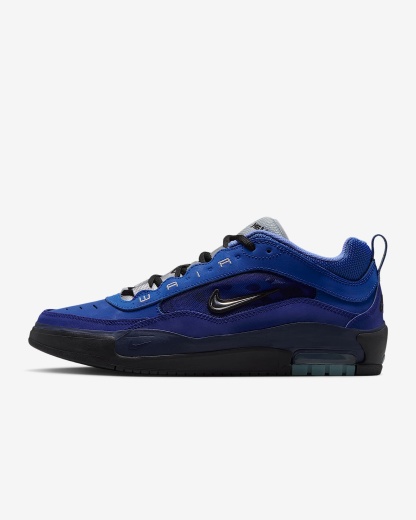 Nike Air Max Ishod Skateboardschuh – Blue Void/Radiant Blue/Bright Blue/Metallic Silver