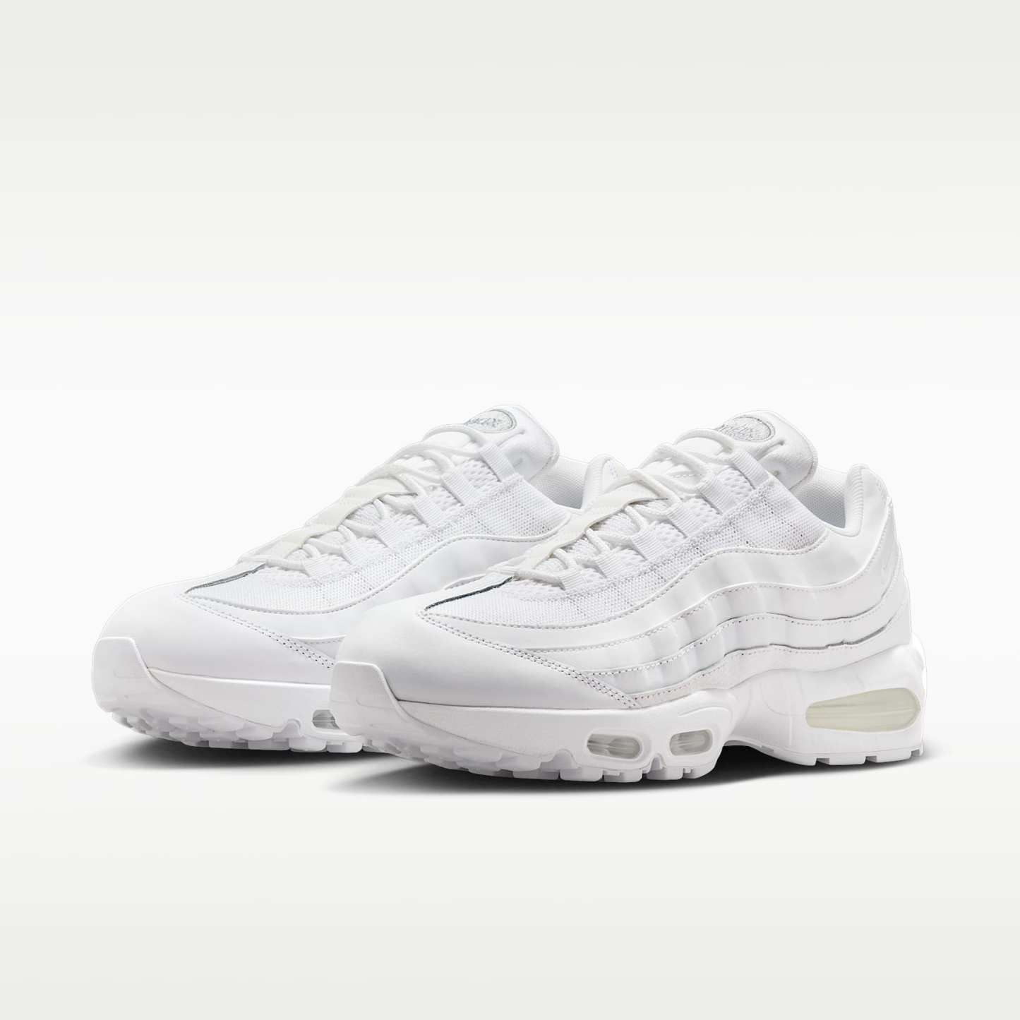 Nike Air Max 95 Big Bubble Schuh (Herren) – Weiß/Weiß/Pure Platinum/Weiß