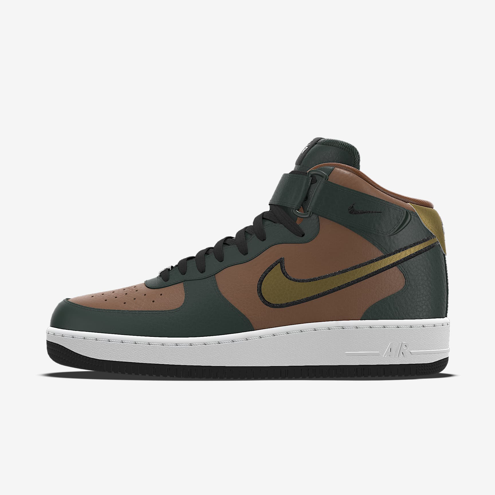 Nike Air Force 1 Mid By You personalisierbarer Herrenschuh – Multi-Color/Multi-Color/Multi-Color [9731071236]
