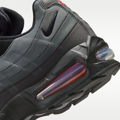 Nike Air Max 95 Big Bubble Schuh (Herren) – Schwarz/Anthracite/Dark Smoke Grey/Schwarz