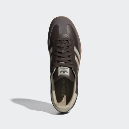 SAMBA OG SCHUH – Brown / Putty Grey / Gold Metallic – ID1481