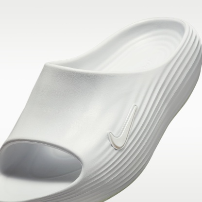 Nike ReactX Rejuven8 Slides (Herren) – Summit White/Summit White/Summit White