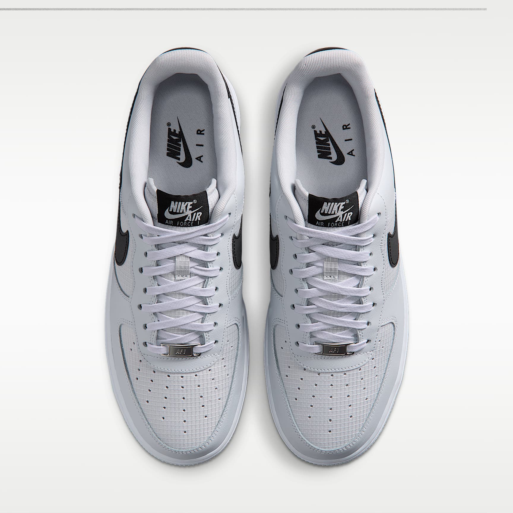 Nike Air Force 1 '07 LV8 Schuh (Herren) – Geyser Grey/Weiß/Schwarz