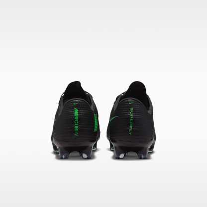Nike Mercurial Superfly 11 Pro Low-Top-Fußballschuh für normalen Rasen – Schwarz/Schwarz/Illusion Green