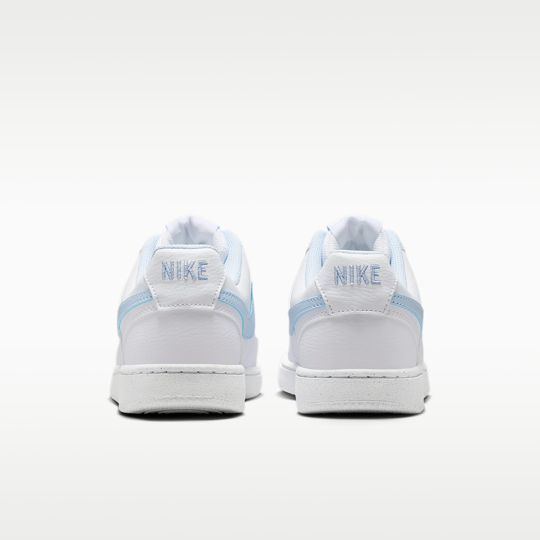Nike Court Vision Low Schuh (Damen) – Weiß/Hydrogen Blue