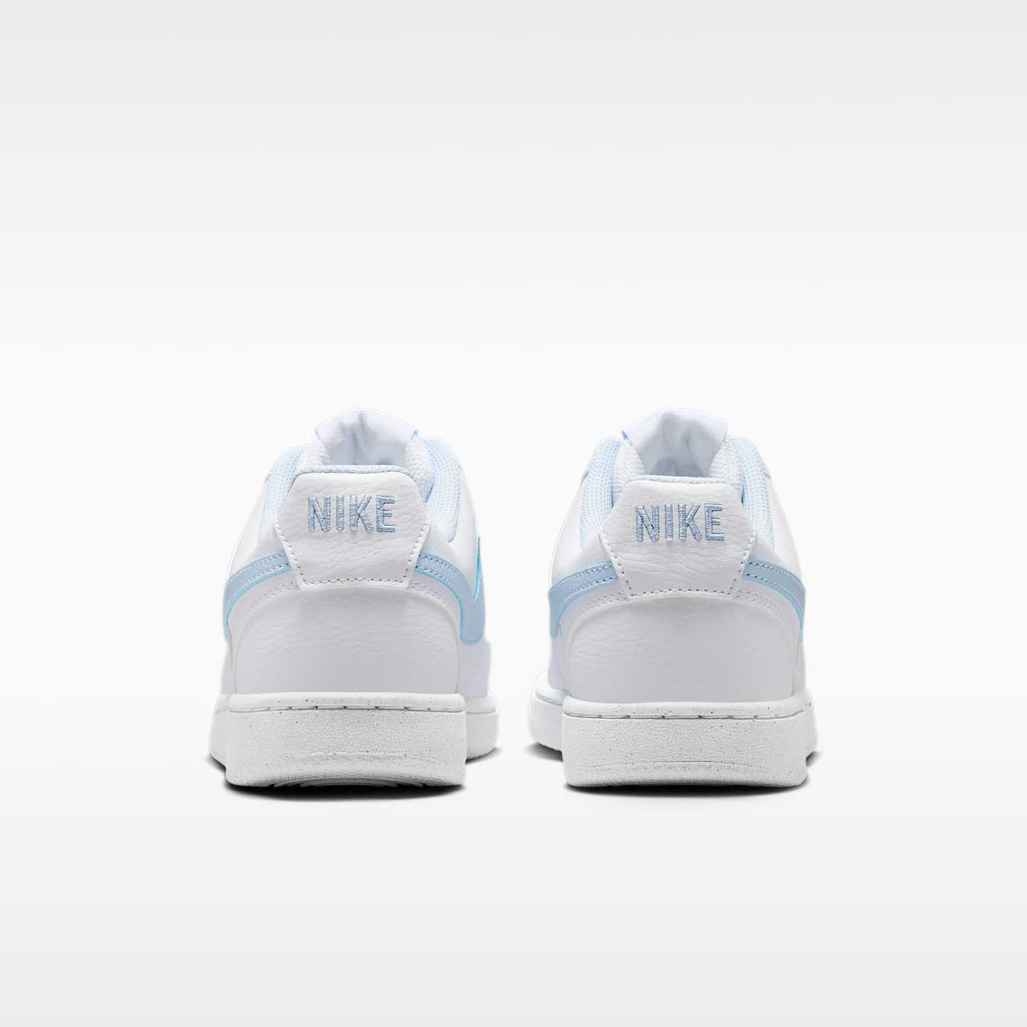 Nike Court Vision Low Schuh (Damen) – Weiß/Hydrogen Blue
