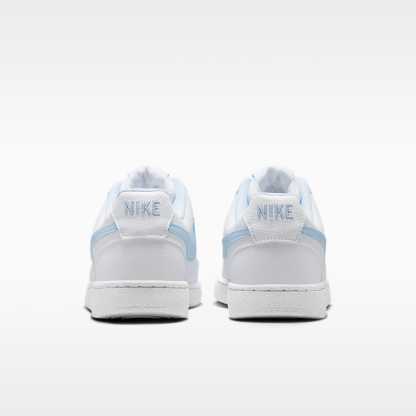 Nike Court Vision Low Schuh (Damen) – Weiß/Hydrogen Blue